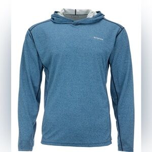 Simms Men’s BugStopper Hoody -Size small - Nightfall Heather - Fishing outdoor